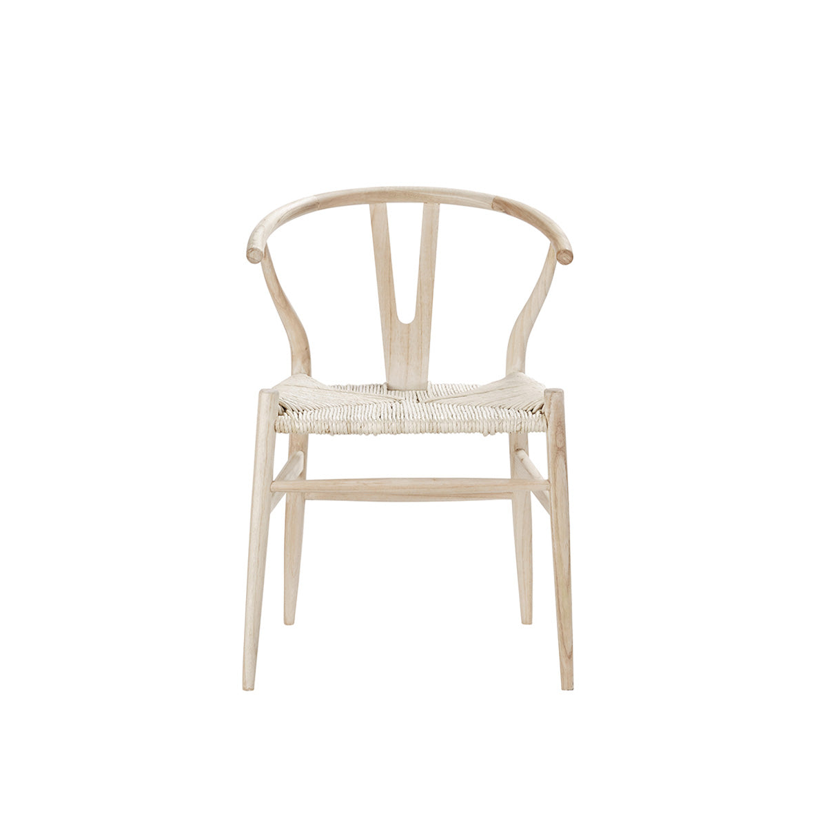 CAMILLE - Silla de mindi macizo y cuerda natural