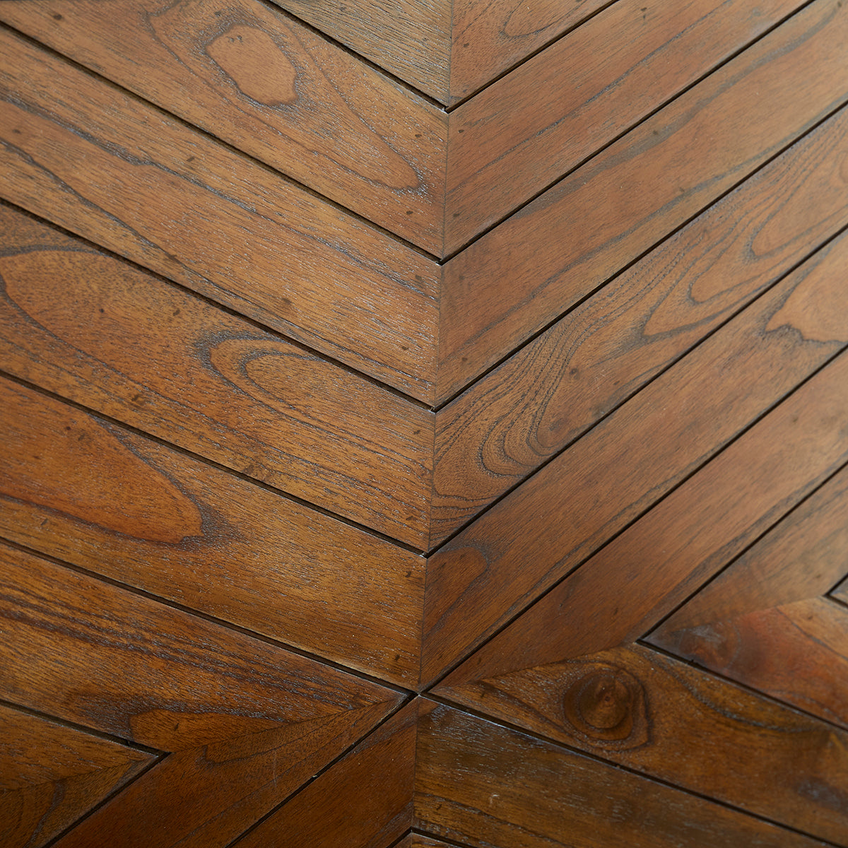 EUGENE - Cabecero de mindi macizo acabado nogal 160 cm