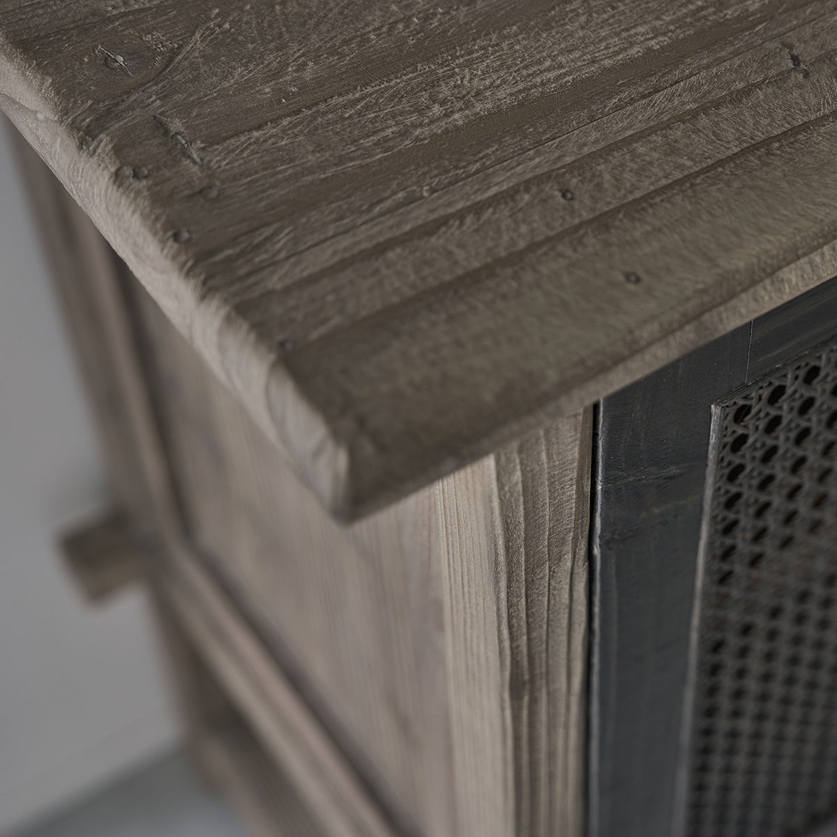 JUNKO - Aparador de madera maciza reciclada 120 cm