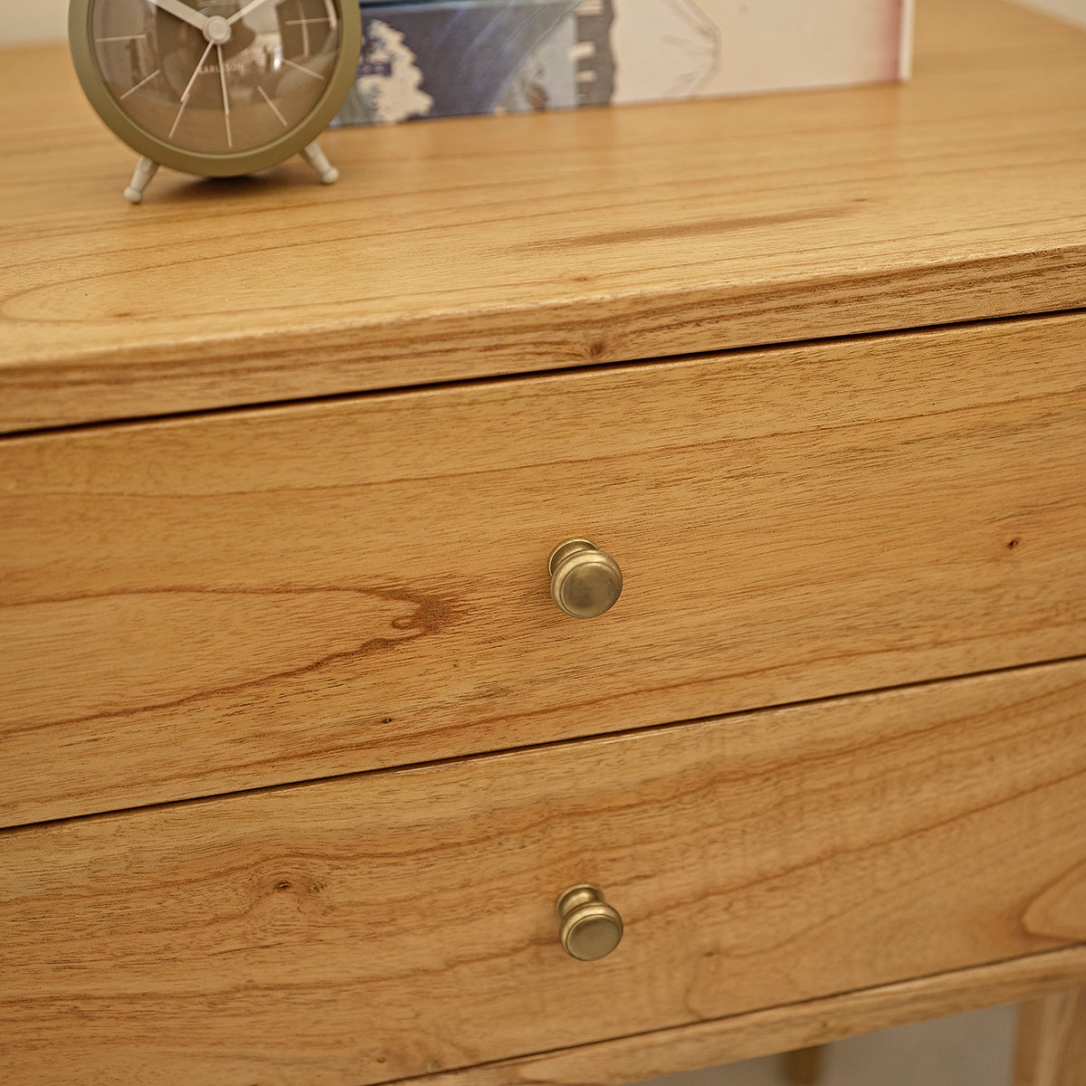 PIA - Mesita de noche de mindi macizo 60 cm