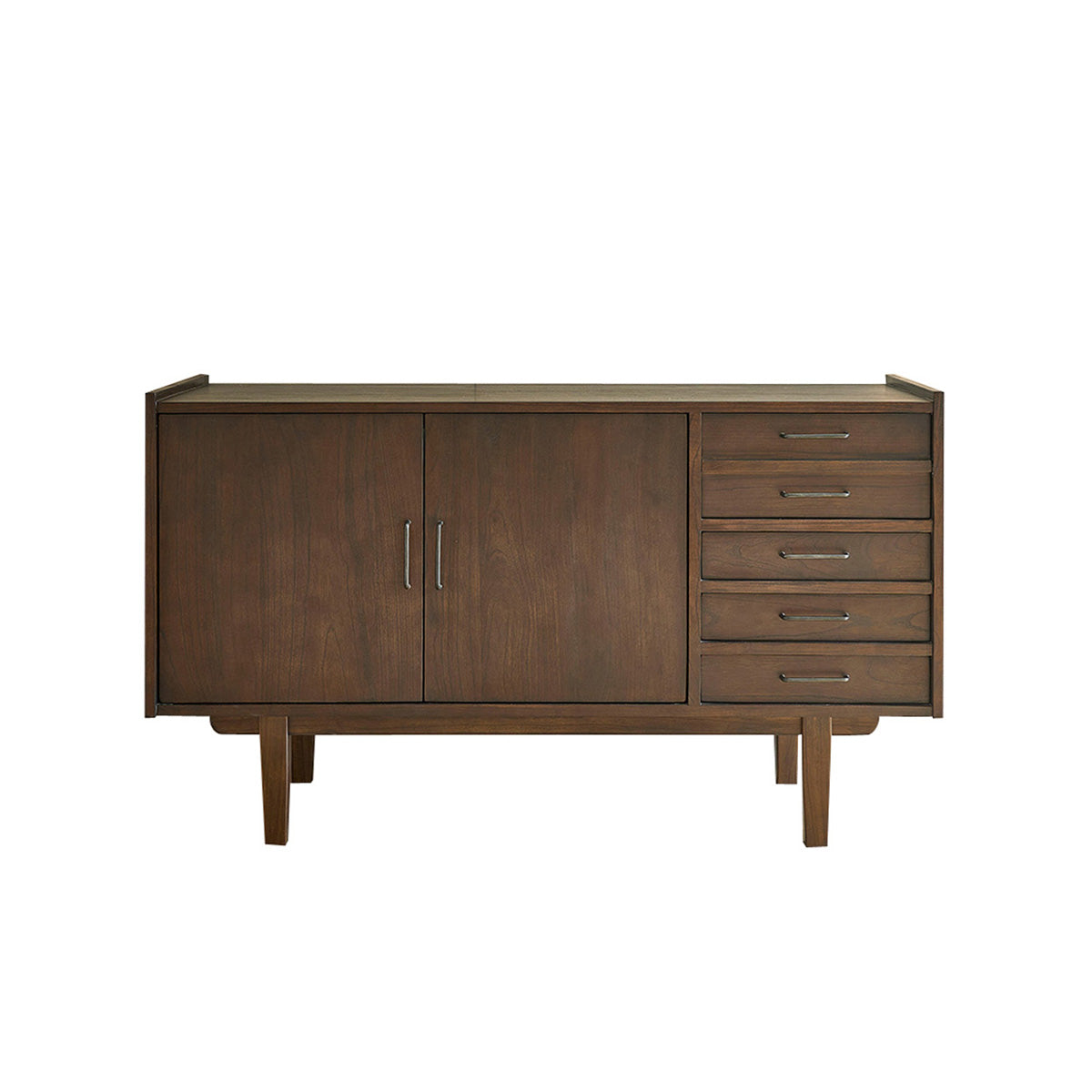 VINTAGE - Mueble de baño de mindi macizo 135 cm cajones