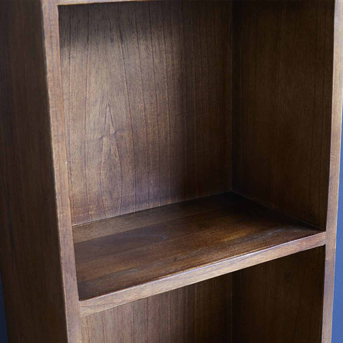 VINTAGE - Columna de baño de mindi macizo suspendida 120 cm