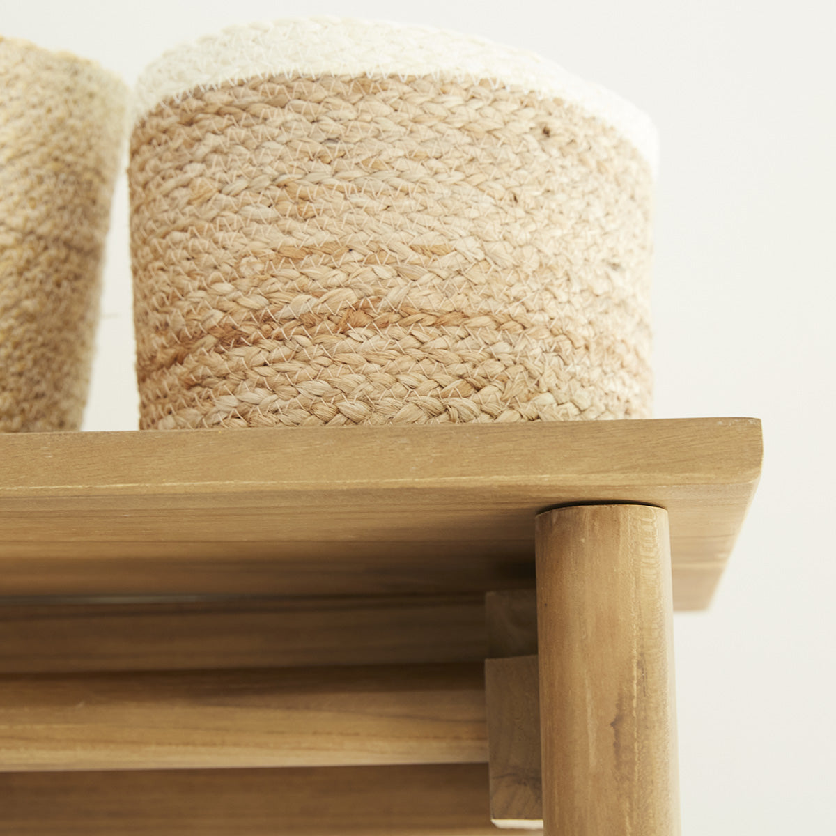 BOSTON - Perchero de teca maciza 85 cm