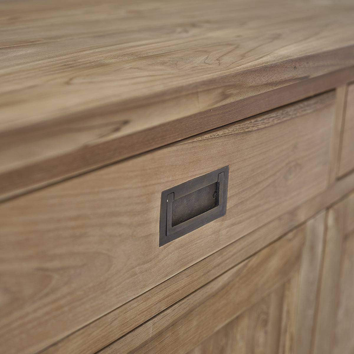 BOSTON - Aparador de teca maciza 120 cm