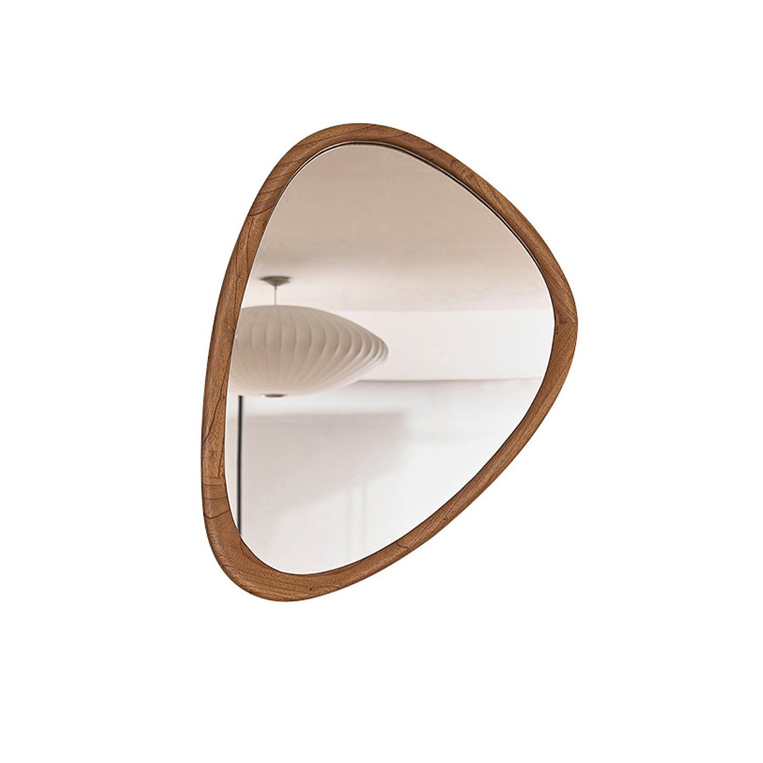 FIFTIES - Espejo de mindi macizo 75x60 cm