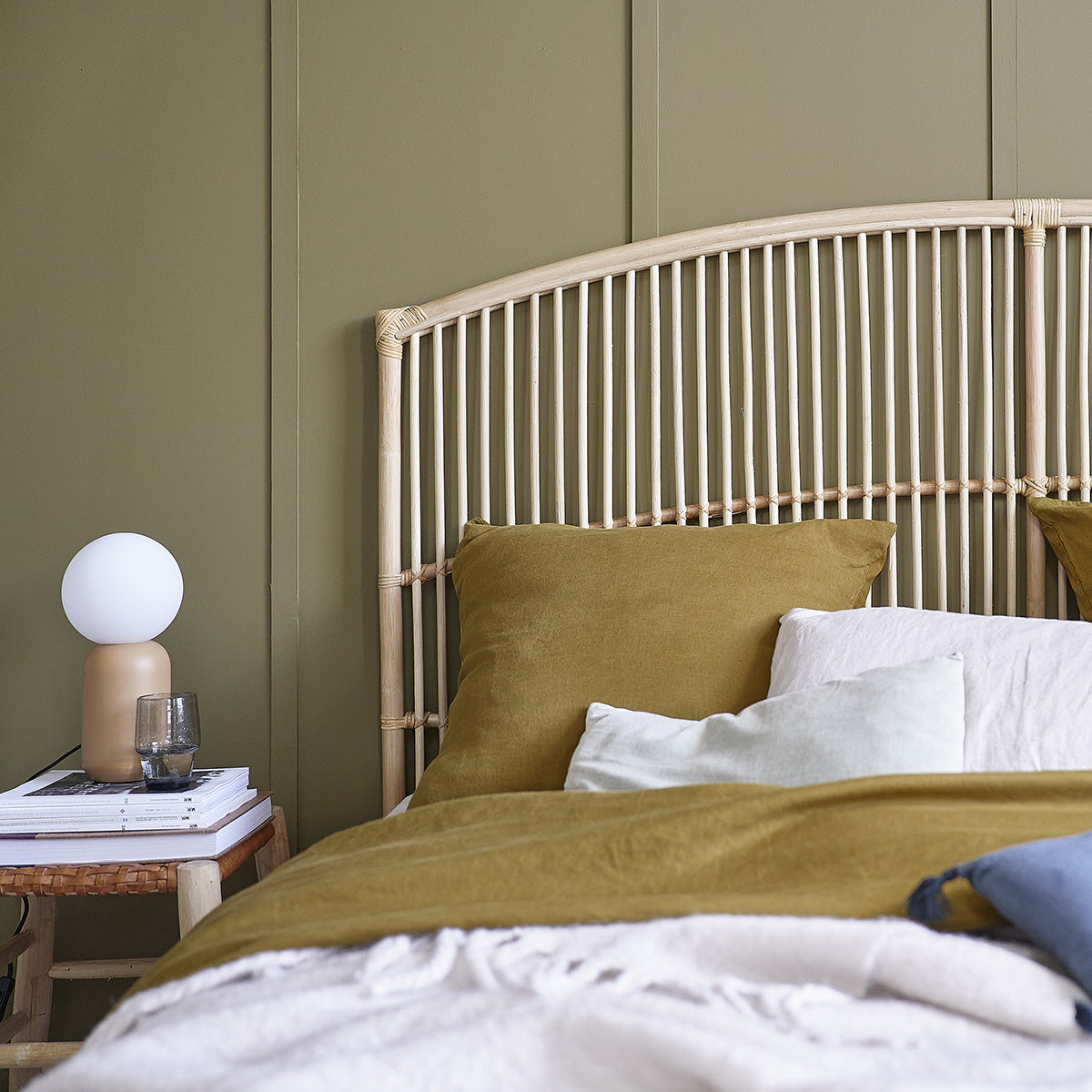 BOHO - Cabecero de ratán 180 cm