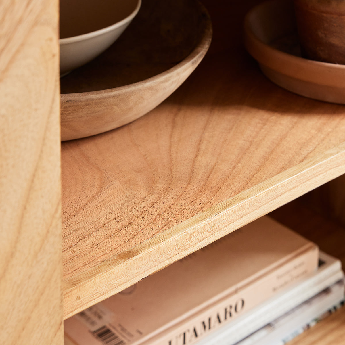 PACÔME - Aparador de mindi macizo de 160 cm