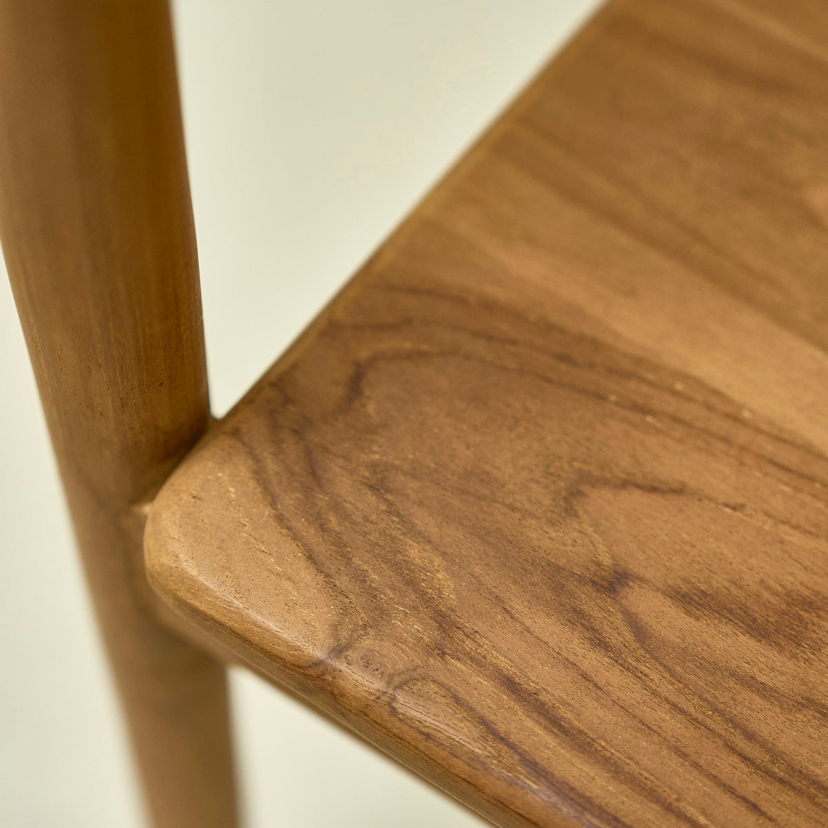 AMBRE - Silla de teca maciza