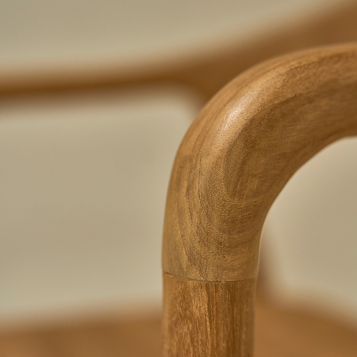 AMBRE - Silla de teca maciza