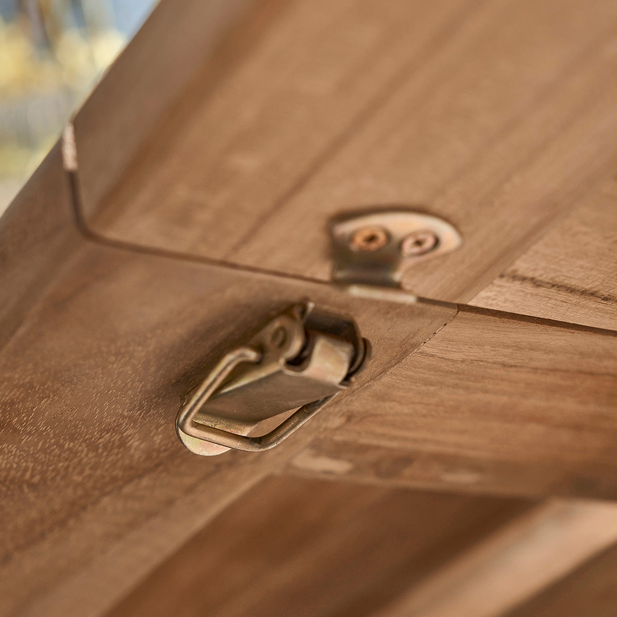 MALTE - Salón de exterior extensible de teca maciza para 8/10 pers.