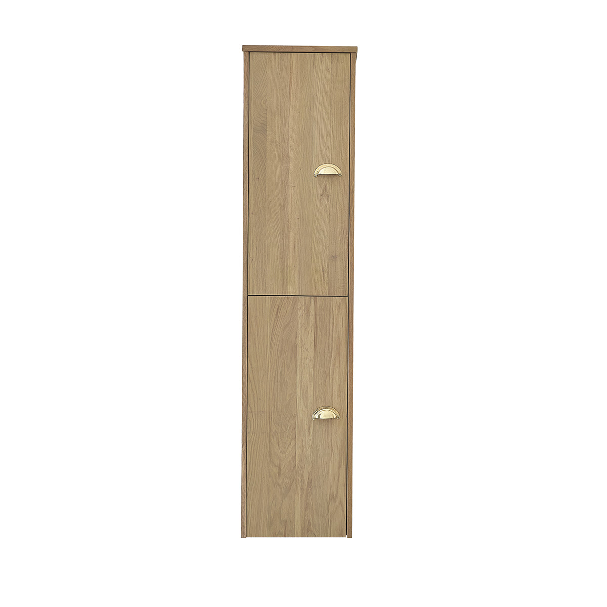 MARGAUX - Columna de baño de roble macizo de 150 cm