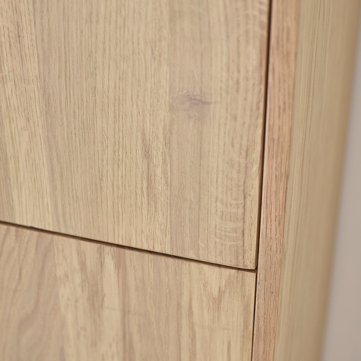 MARGAUX - Columna de baño de roble macizo de 150 cm