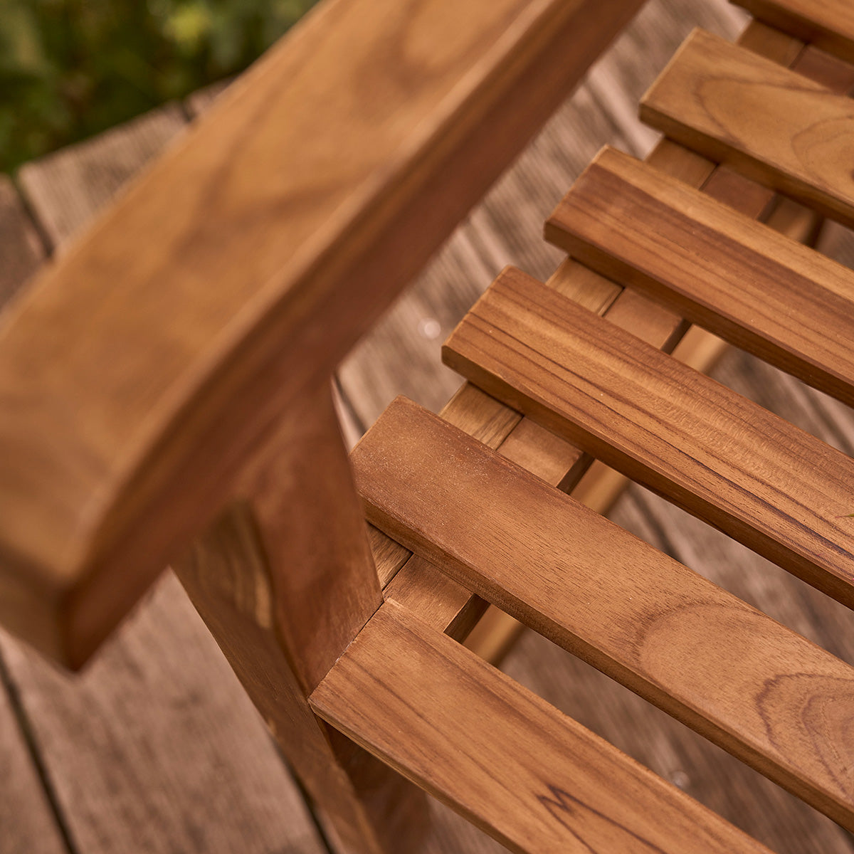 BALI - Banco de exterior de teca maciza aceitada