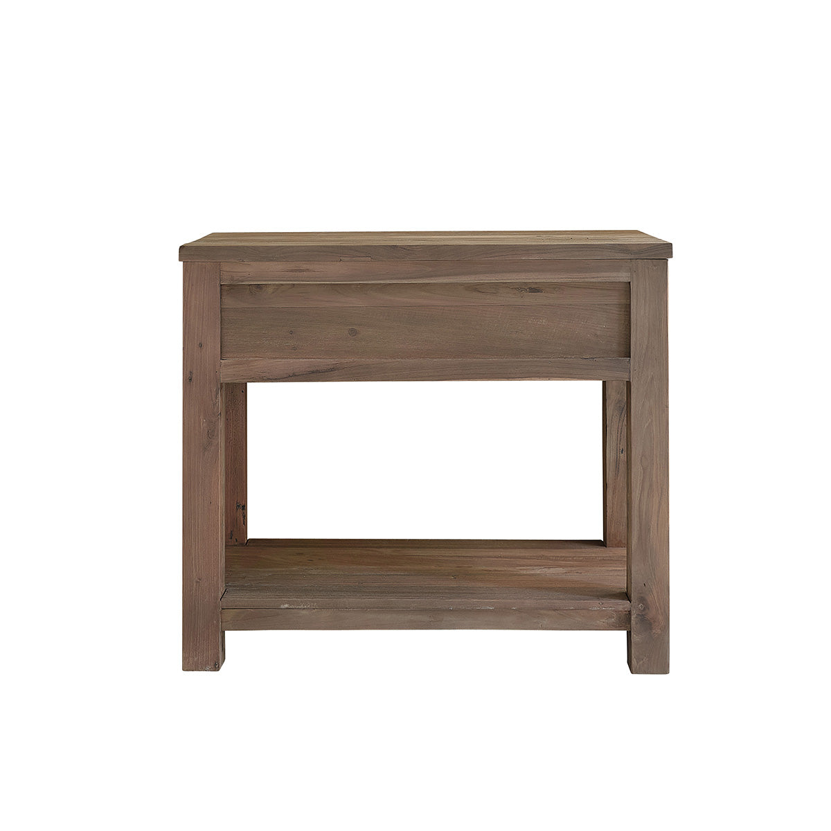 AUSTIN - Mueble para lavabo de teca reciclada de 90 cm