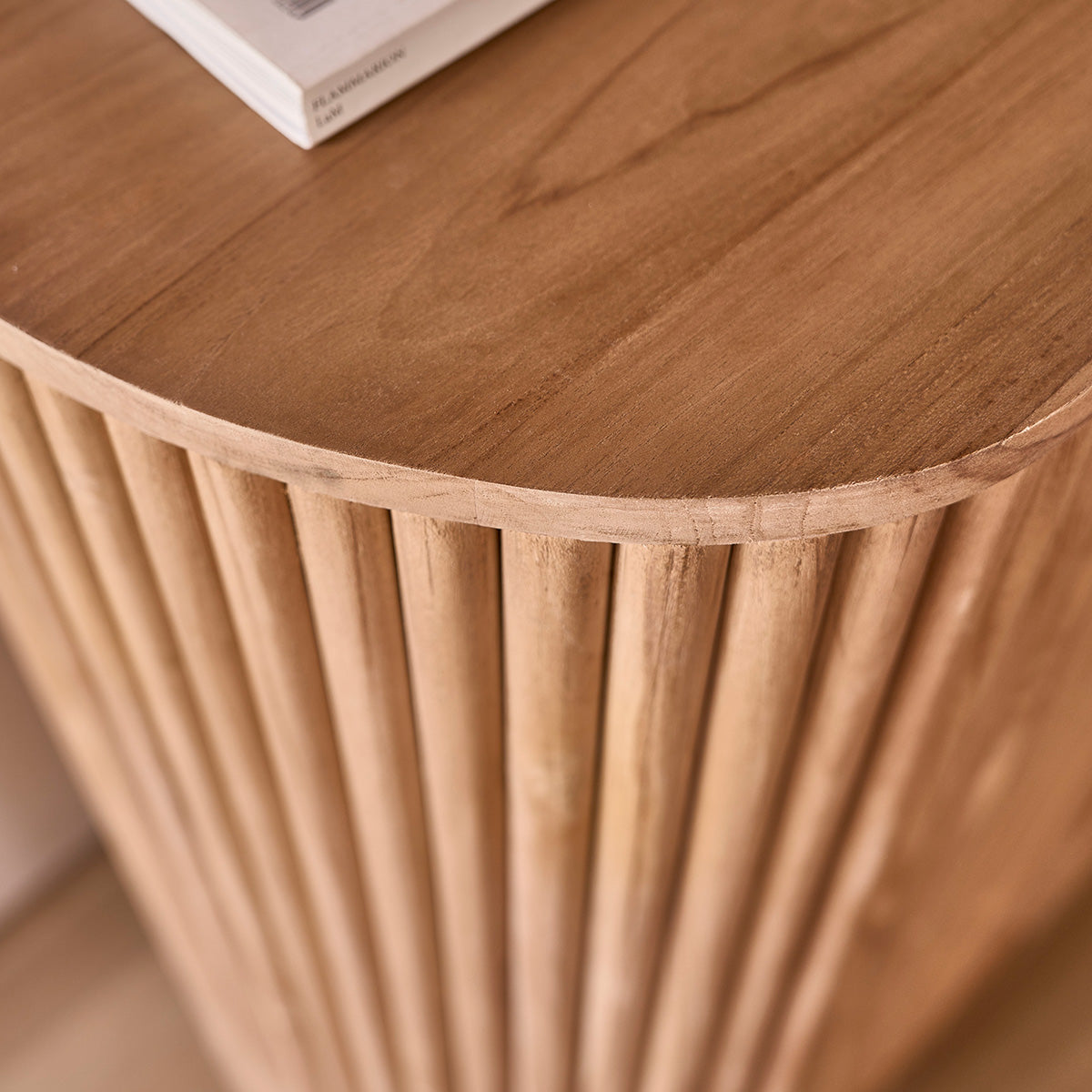 COLINE - Aparador de teca maciza 90 cm