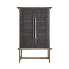 Armario de madera maciza reciclada