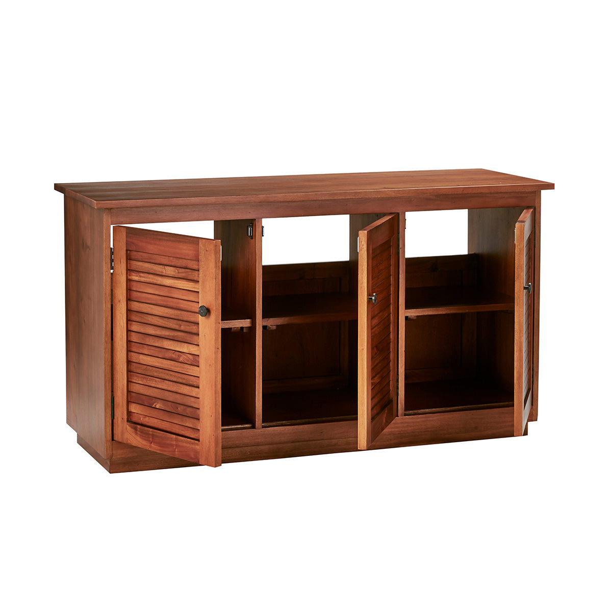 NEWPORT - Mueble de lavabo de caoba maciza 140 cm