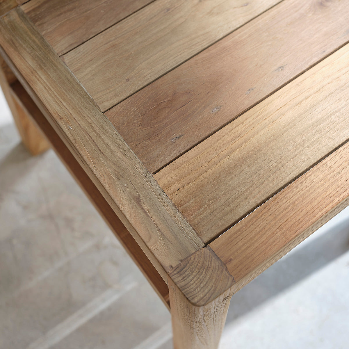 CARGO - Silla de teca maciza reciclada