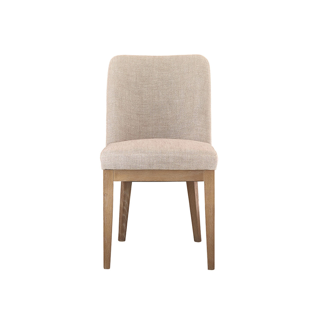 MARGOT - Silla de roble macizo y lino