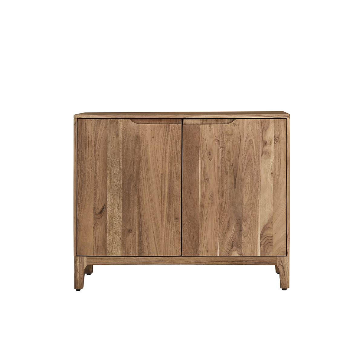 SAMSO - Aparador de acacia maciza de 100 cm