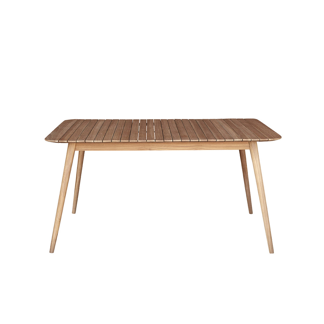 APRIL - Mesa de exterior de teca maciza para 4/6 pers.