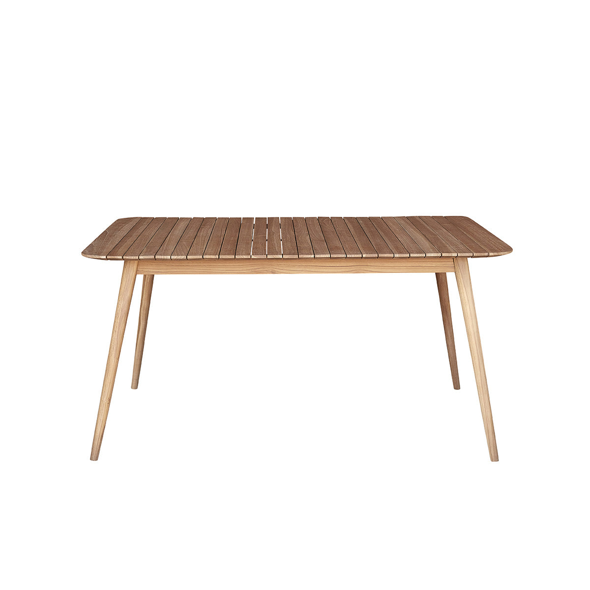 APRIL - Mesa de exterior de teca maciza para 4/6 pers.