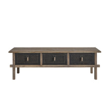 Mueble de TV de madera maciza reciclada 145 cm