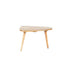 Mesa de centro de mindi macizo 62 cm
