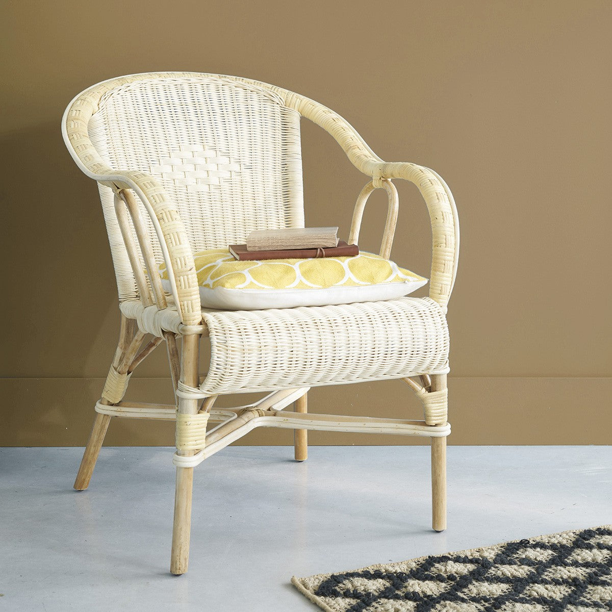 ALBANE - Sillón de ratán natural