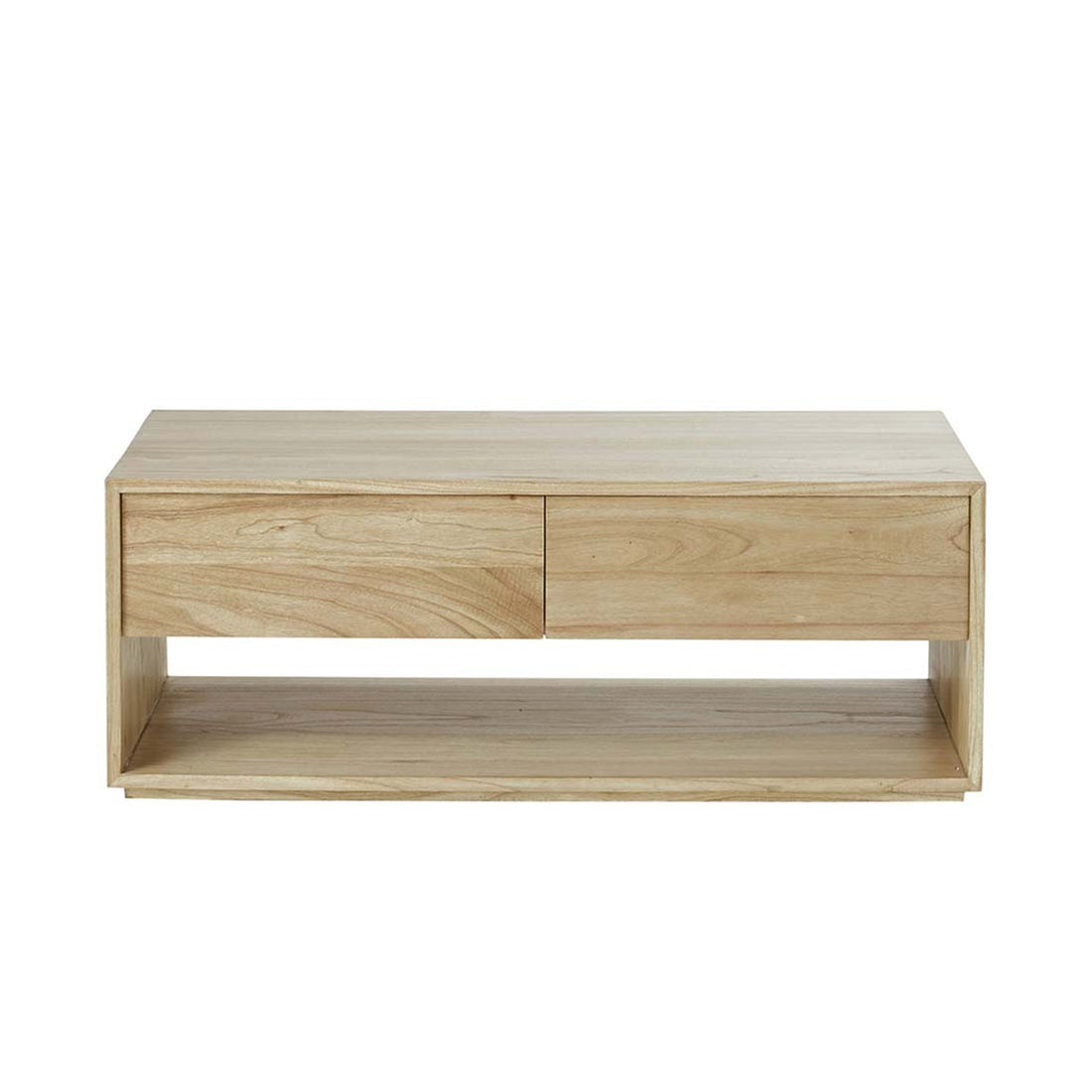 TILO - Mesa de centro de mindi macizo 120 cm