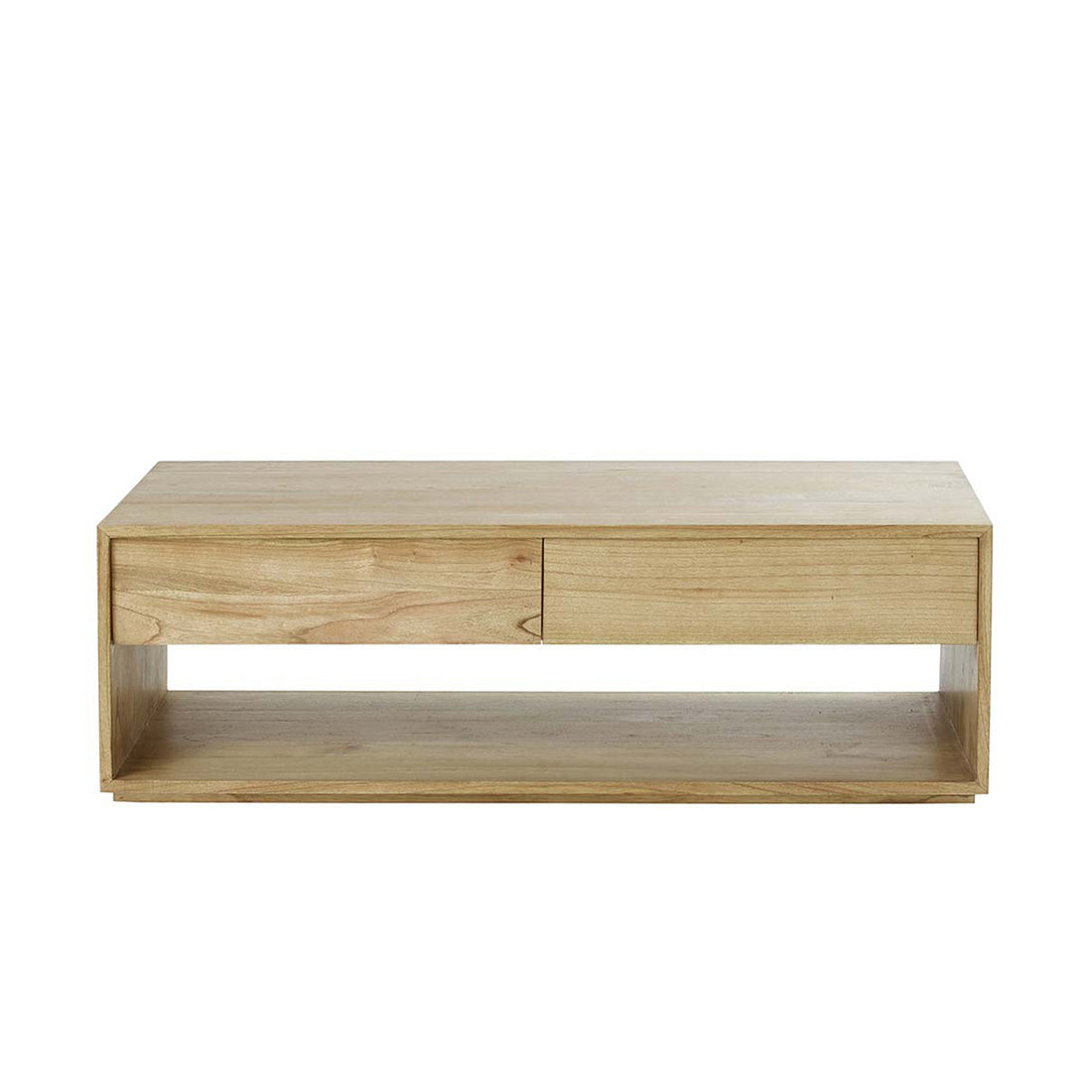TILO - Mesa de centro de mindi macizo 140 cm