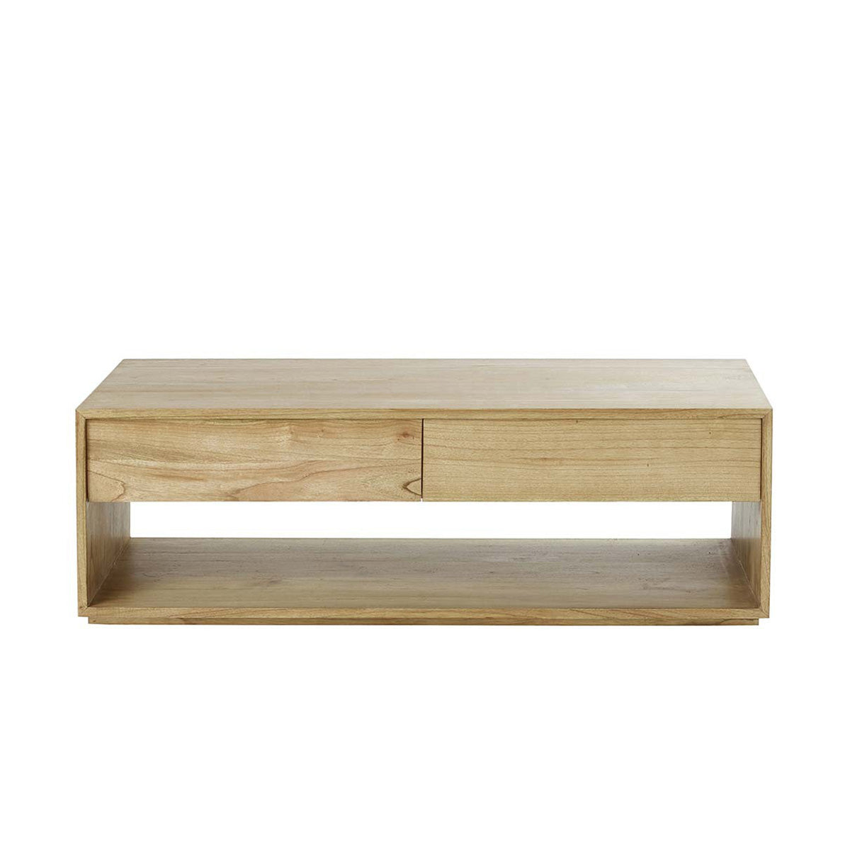 TILO - Mesa de centro de mindi macizo 140 cm