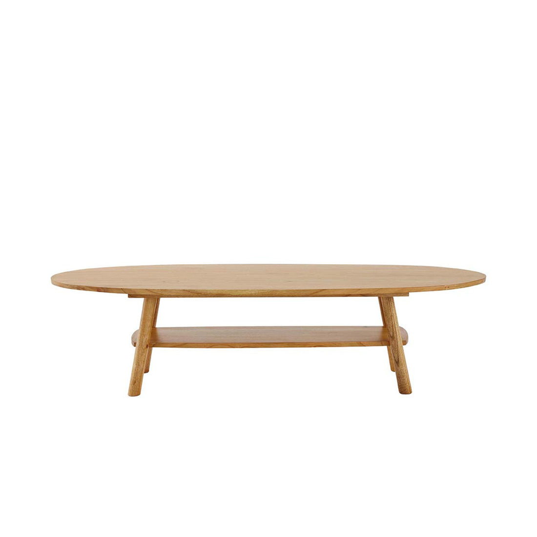 TILO - Mesa de centro de mindi macizo 160 cm