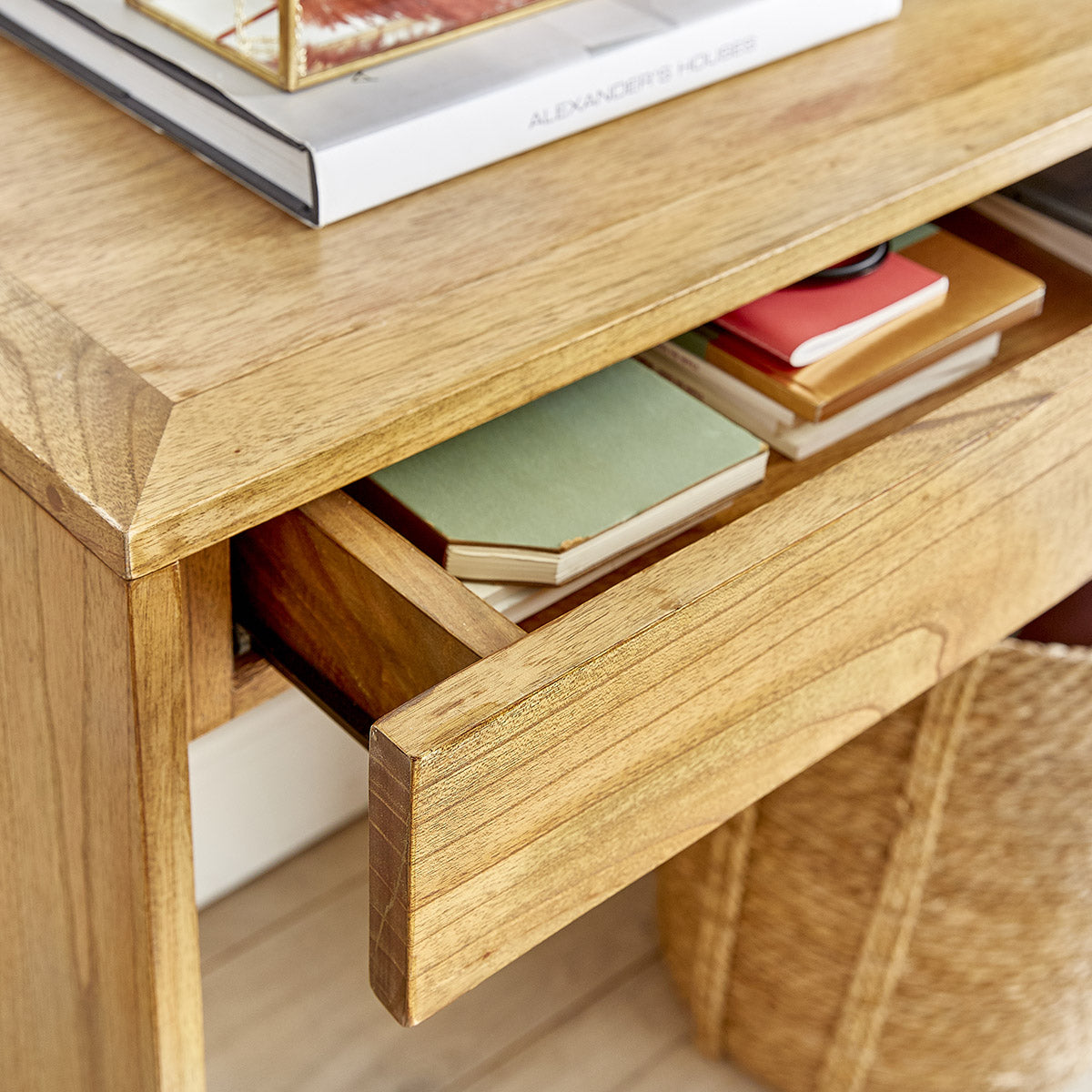 TILO - Consola de mindi macizo 120 cm