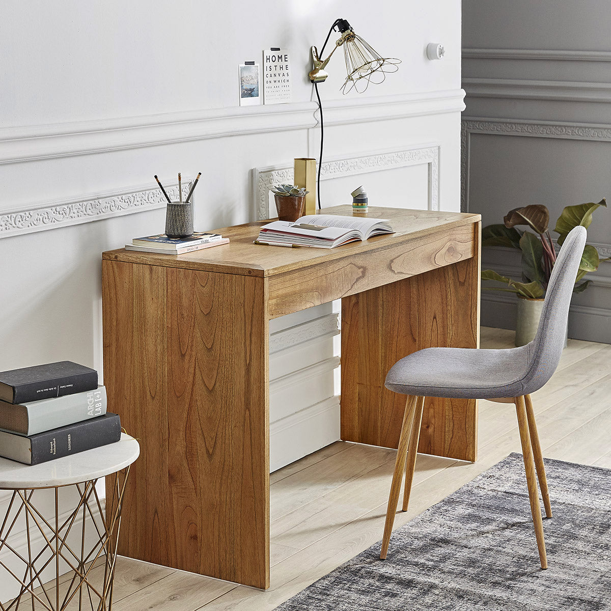 TILO - Consola de mindi macizo 120 cm