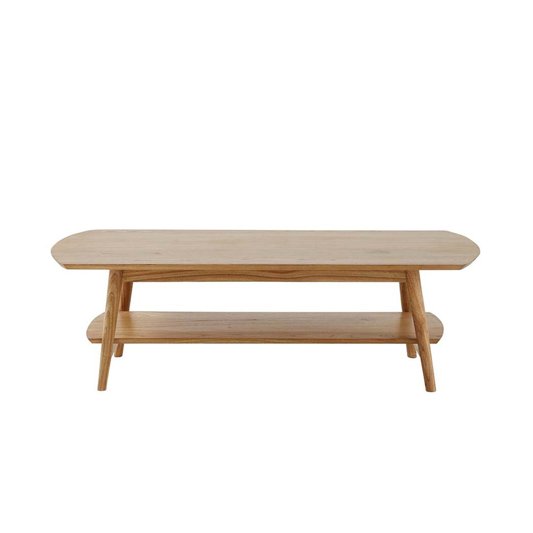 ODDA - Mesa de centro de mindi macizo 130 cm