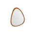 Espejo de teca maciza 75x60 cm