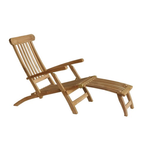 MIDLAND - Tumbona de teca maciza