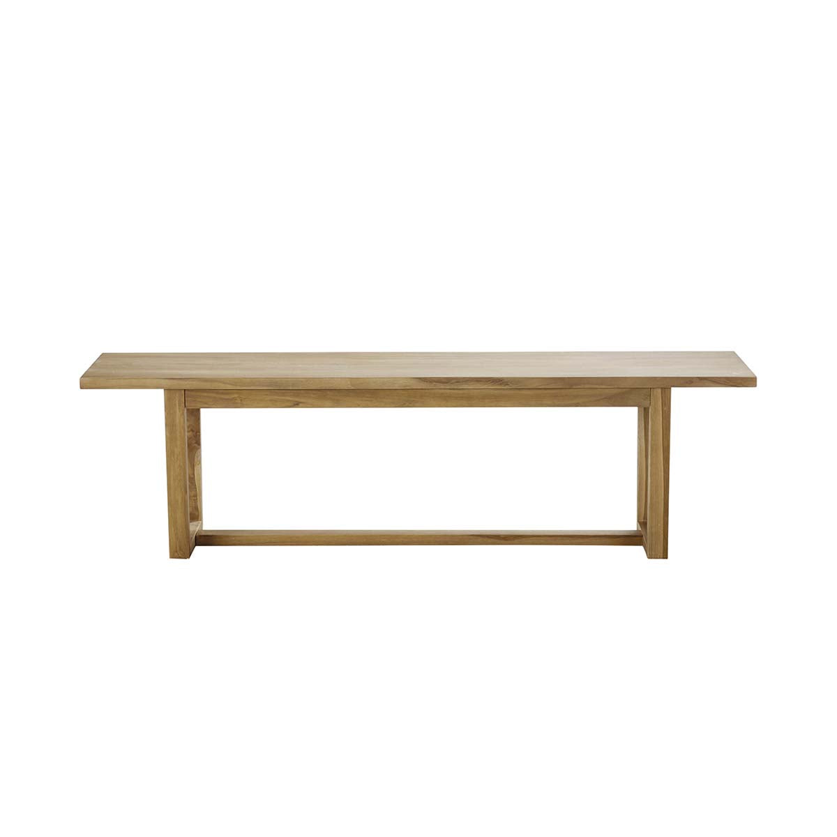 TRISTAN - Banco de teca maciza 160 cm