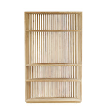 Librería alta de teca maciza, H 195 cm