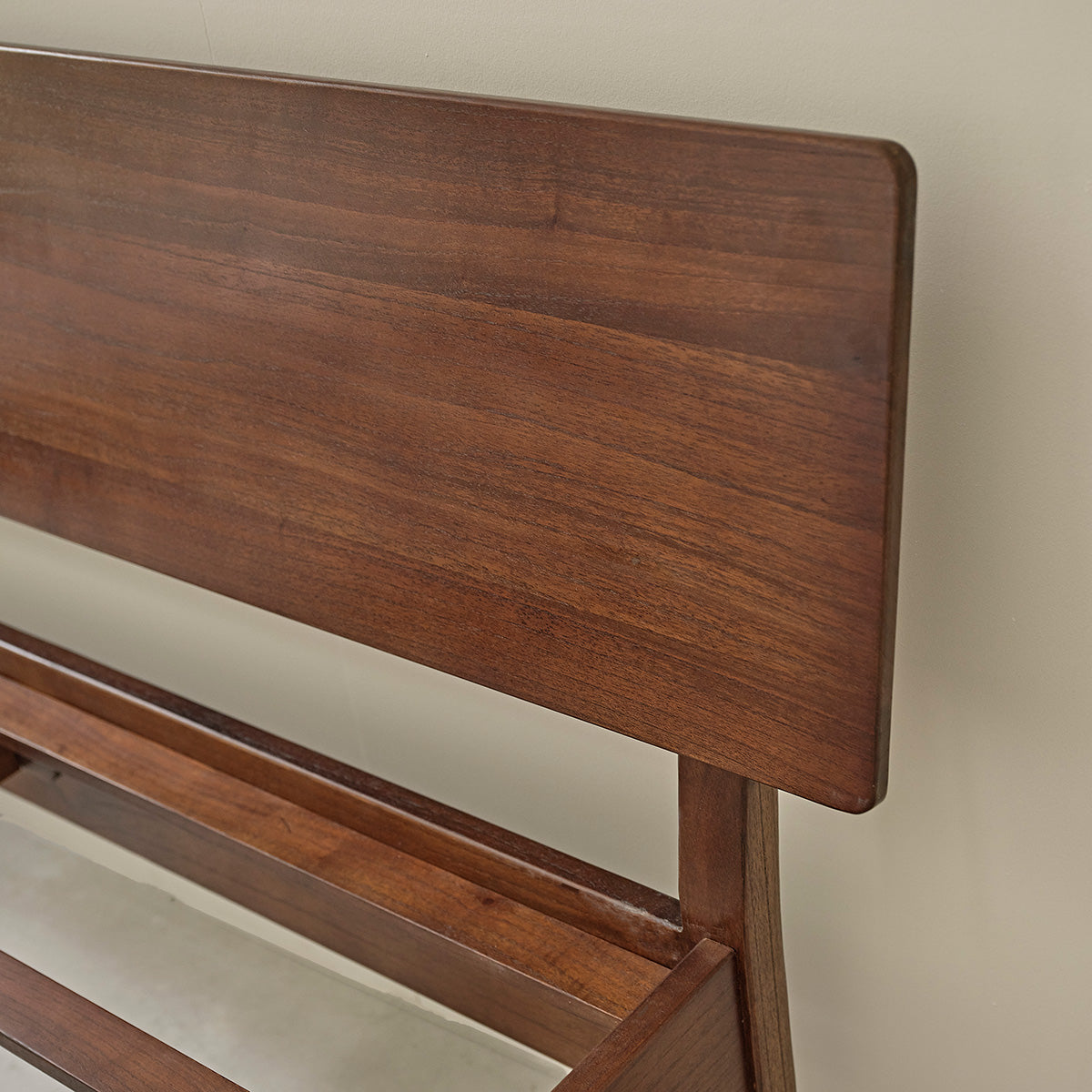 VINTAGE - Cama de mindi macizo 160 cm con somier
