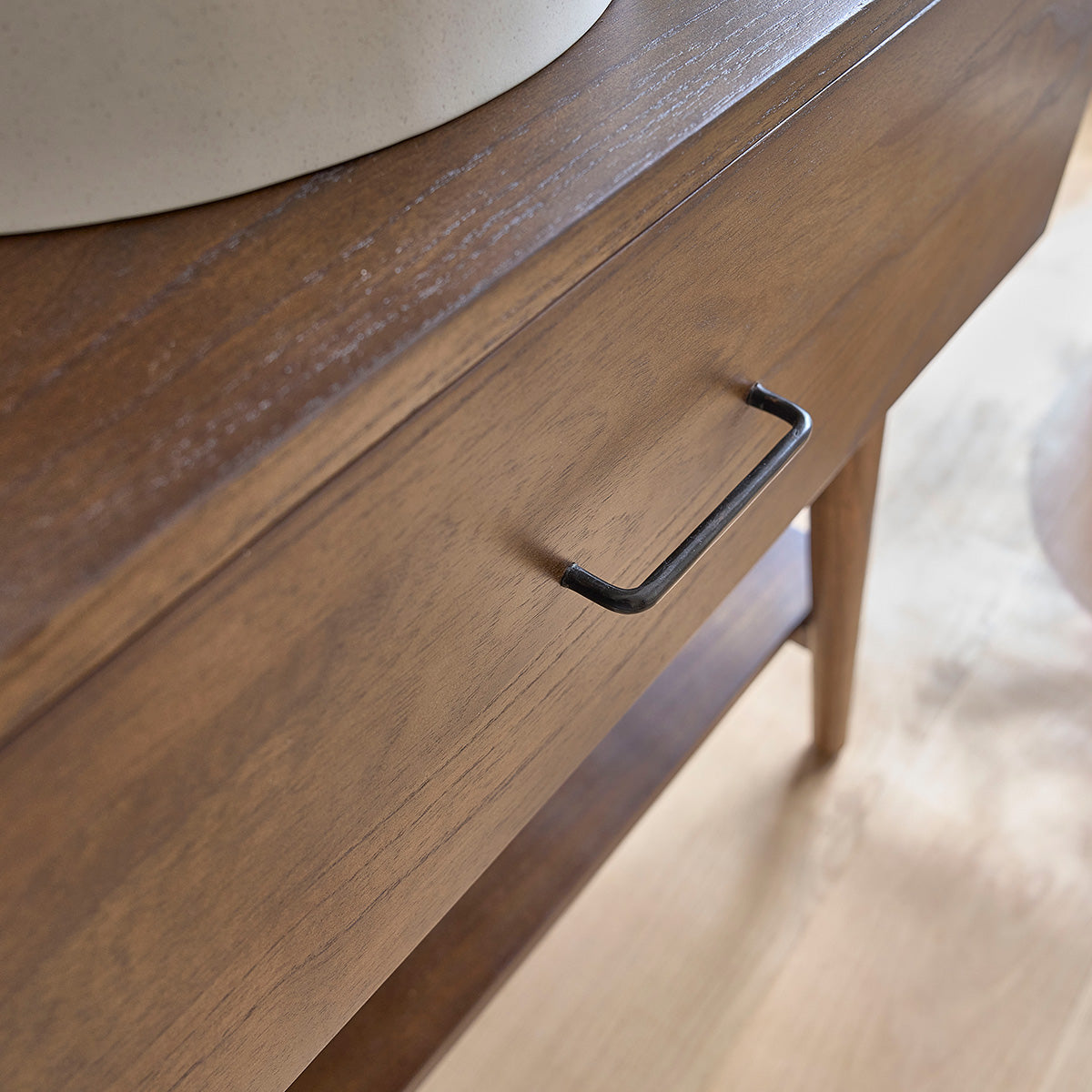 CALIXTE - Mueble de baño de mindi macizo 80 cm