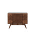 Mueble de baño de mindi macizo 100 cm
