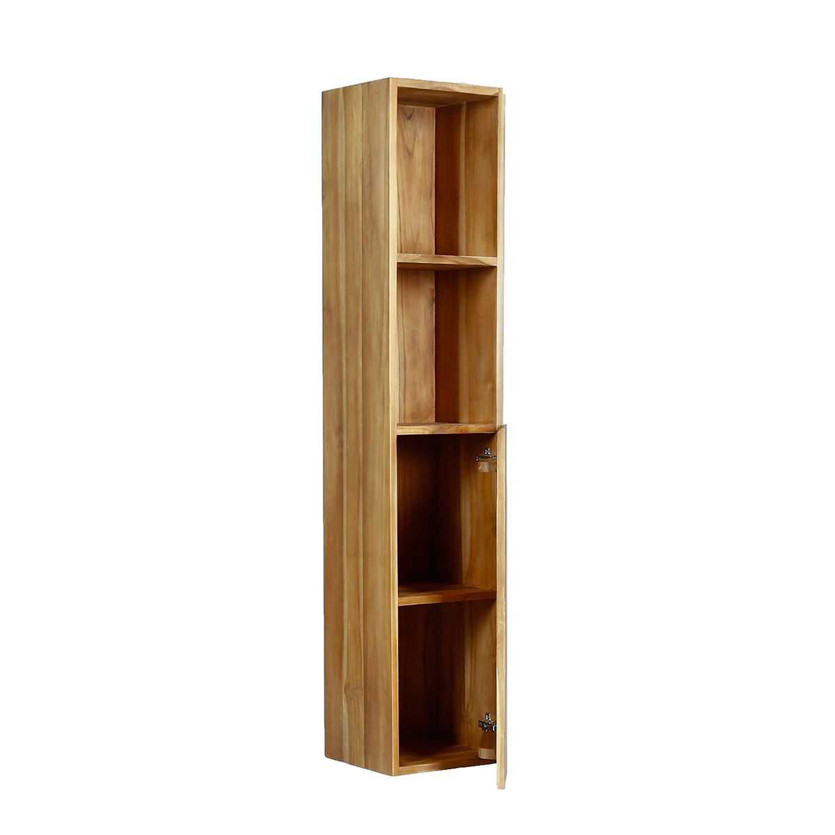 Columna de baño de teca maciza suspendida 150 cm
