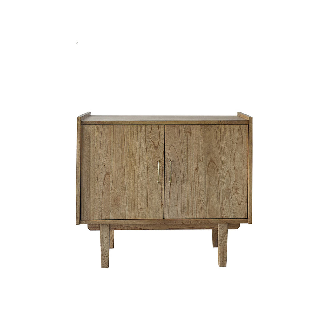 FIFTIES - Mueble de lavabo de mindi macizo 90 cm