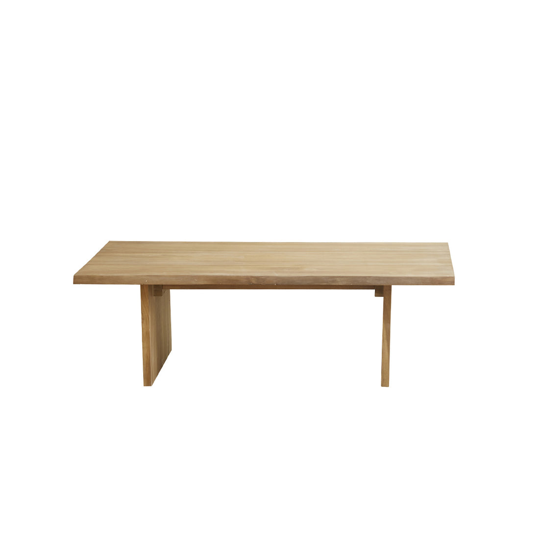 BOSTON - Mesa de centro de teca maciza 120 cm