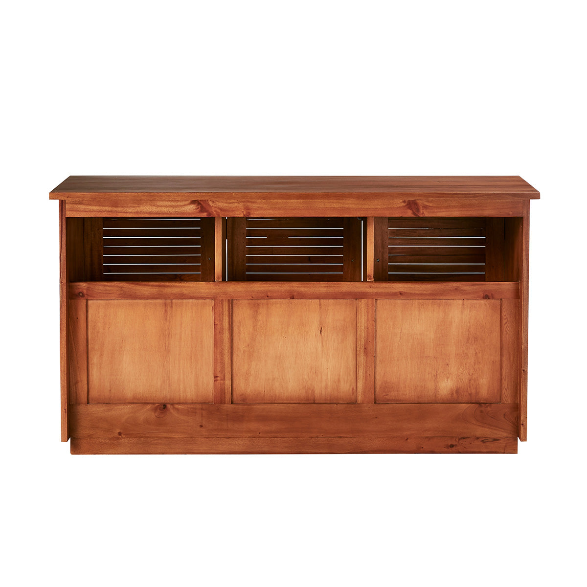 NEWPORT - Mueble de lavabo de caoba maciza 140 cm