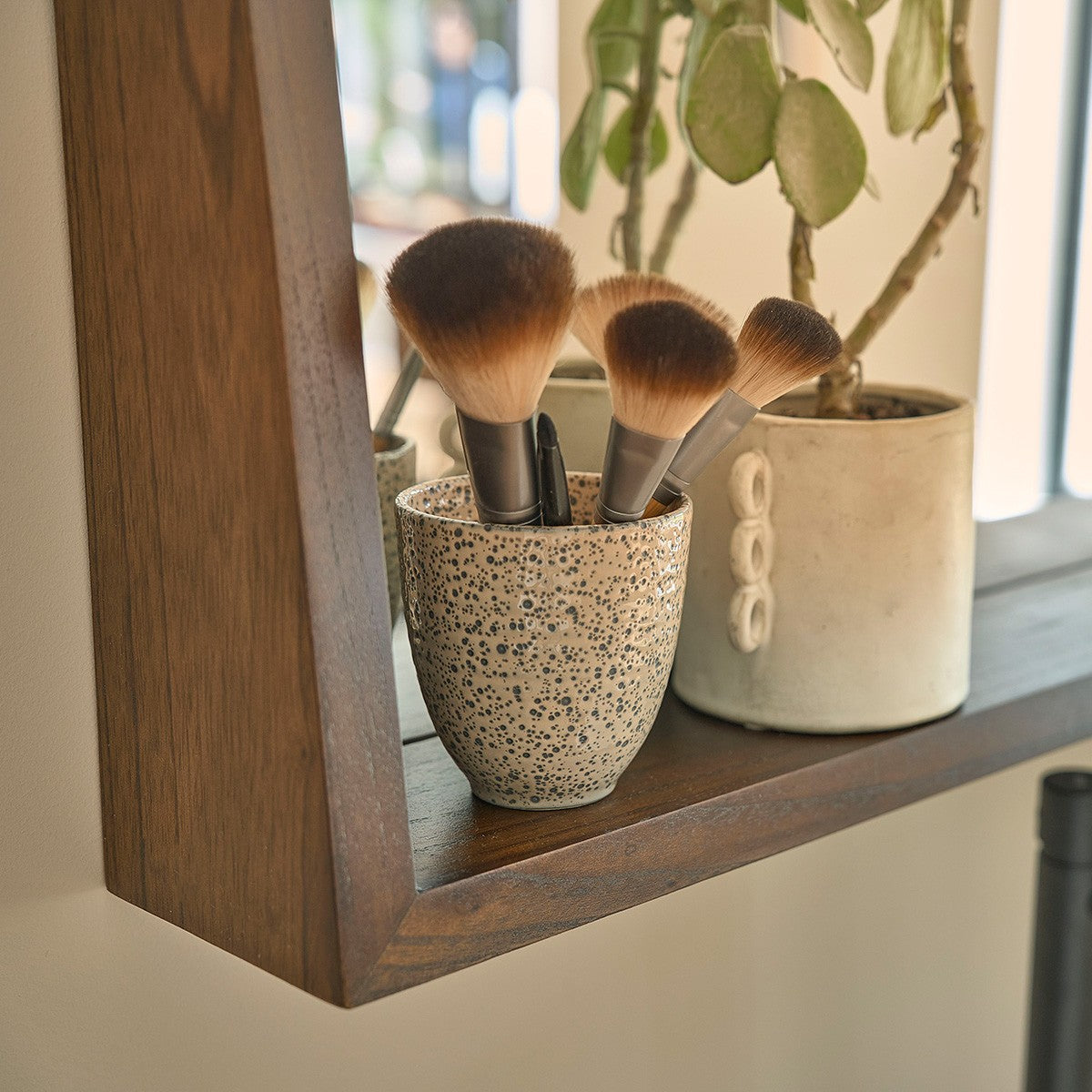 VINTAGE - Espejo de mindi macizo 135x67 cm