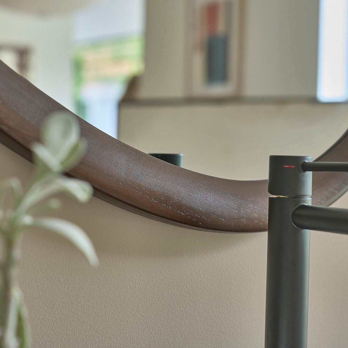 VINTAGE - Espejo de mindi macizo 90x60 cm