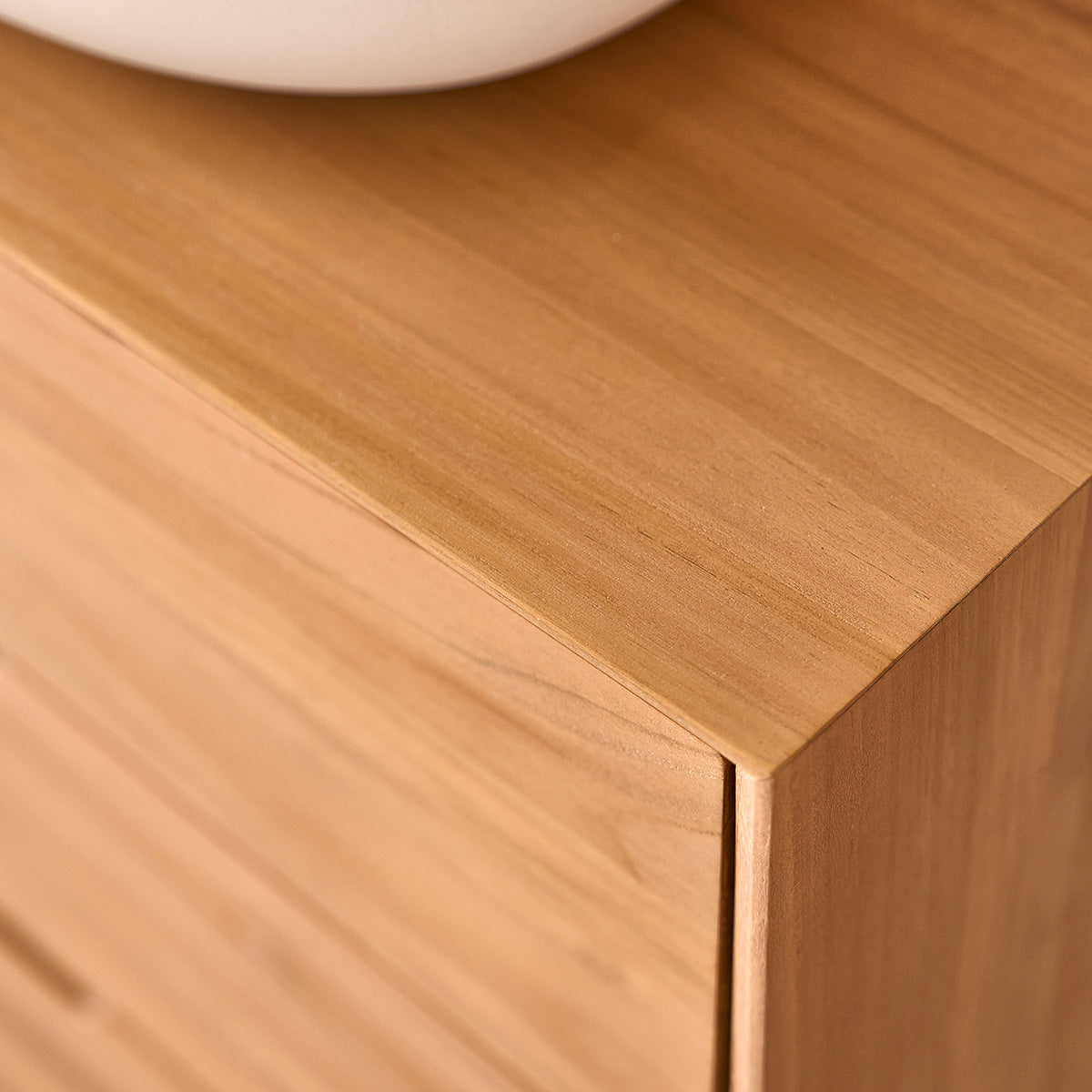 GUSTAVE - Mueble de baño de teca maciza 80 cm